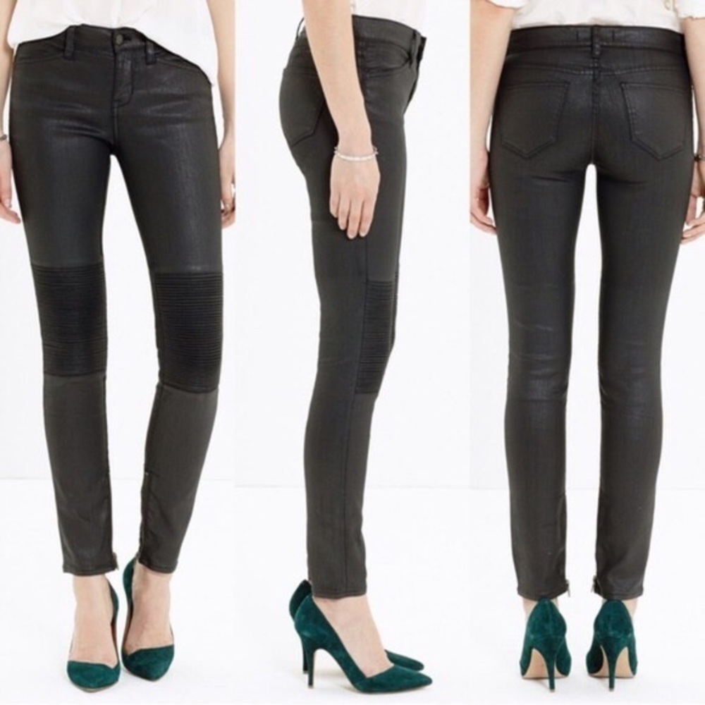 Madewell skinny racetrack jeans